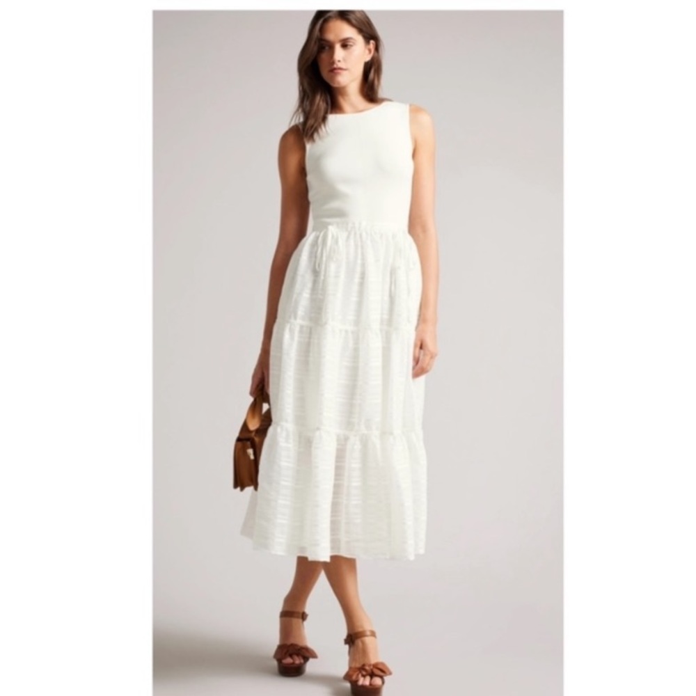 Ted Baker skyler white dress.